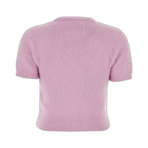 Maison Margiela Cropped Knitted Cardigan