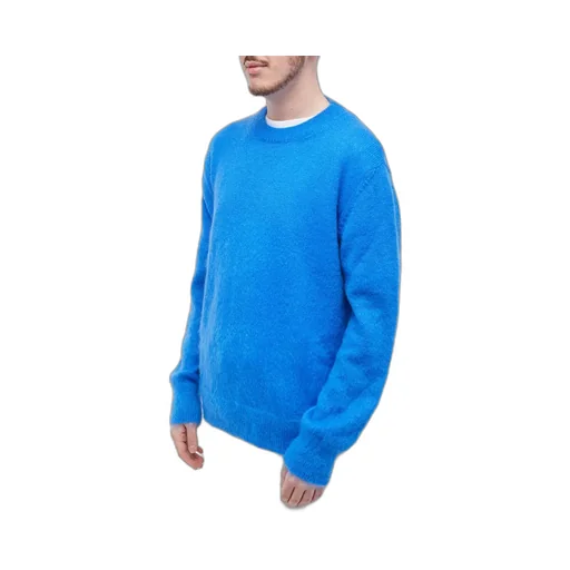 Arrows-Intarsia Crew-Neck Jumper