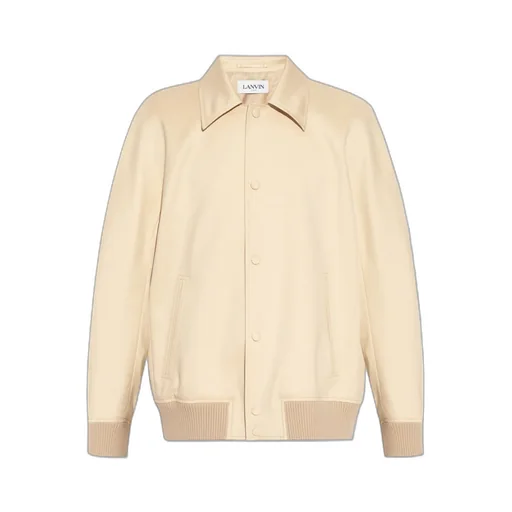 Lanvin Buttoned Long-Sleeved Bomber Jacket