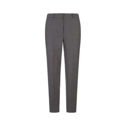 Pressed-Crease Tailored Trousers