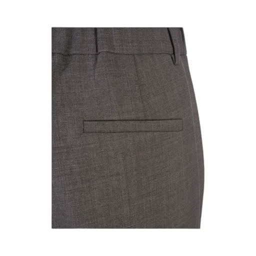 Pressed-Crease Tailored Trousers