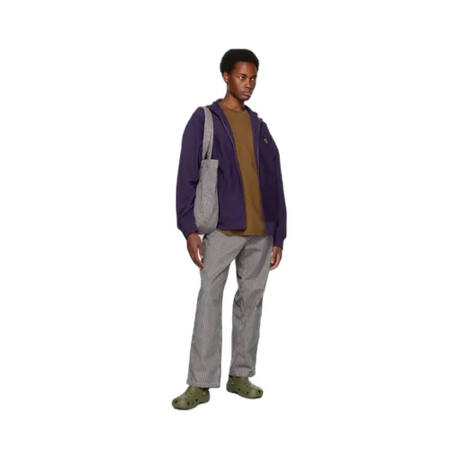 Vertical Collar Zipper Casual Jacket