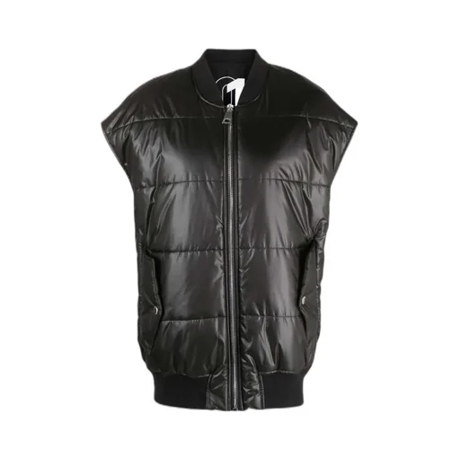Khrisjoy Padded Zip-Up Bomber Vest