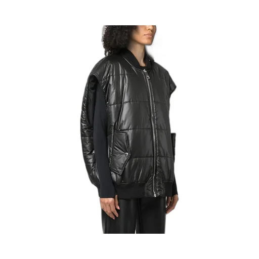 Khrisjoy Padded Zip-Up Bomber Vest