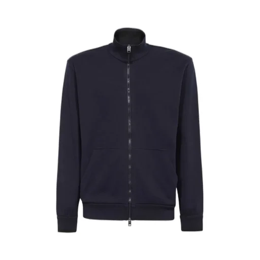 Brioni High-Neck Zipped Sweatshirt