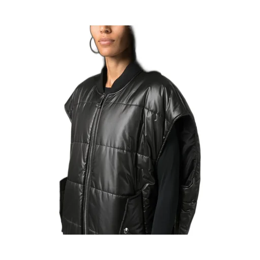 Khrisjoy Padded Zip-Up Bomber Vest