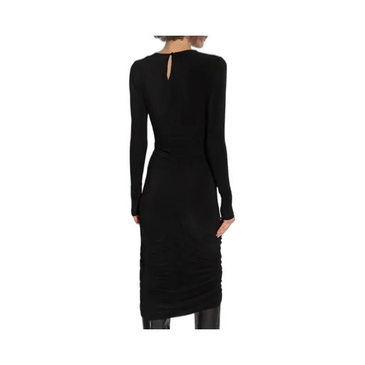 Isabel Marant Logane Ruched Detailed Midi Dress