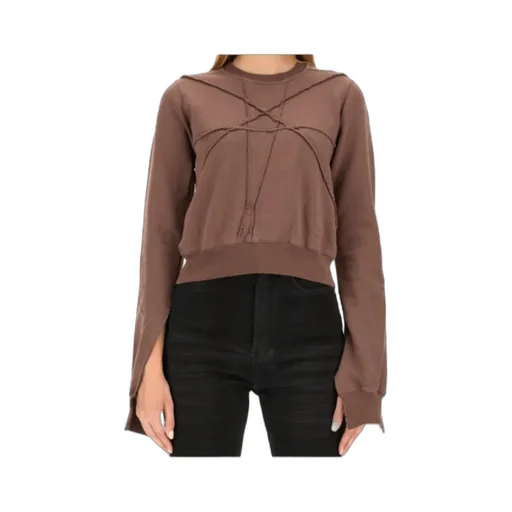 Organic Cotton Cropped Sweatshirt