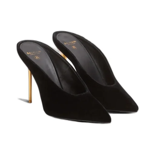 Velvet Ruby Mules