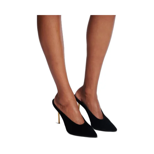 Velvet Ruby Mules