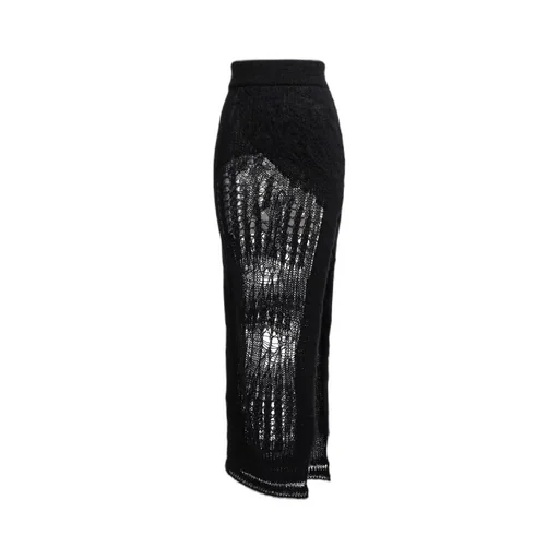Ziggy Ripped Knitted Skirt