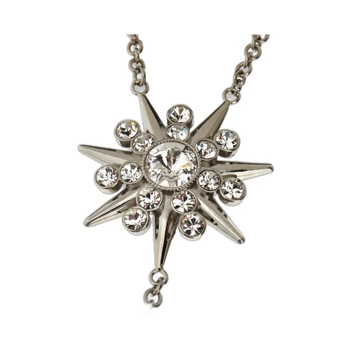 Crystal-Embellished Body Chain