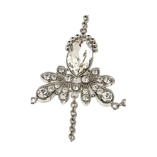 Crystal-Embellished Body Chain