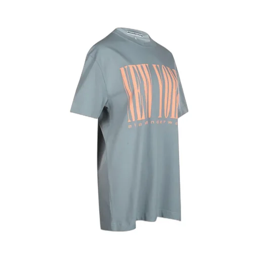 Round Collar Logo T-Shirt
