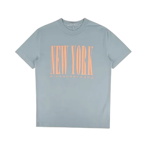 Round Collar Logo T-Shirt