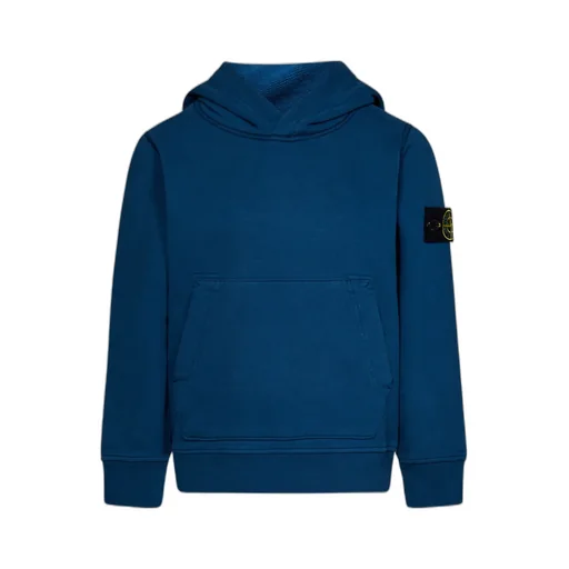 Compass-Motif Cotton Hoodie