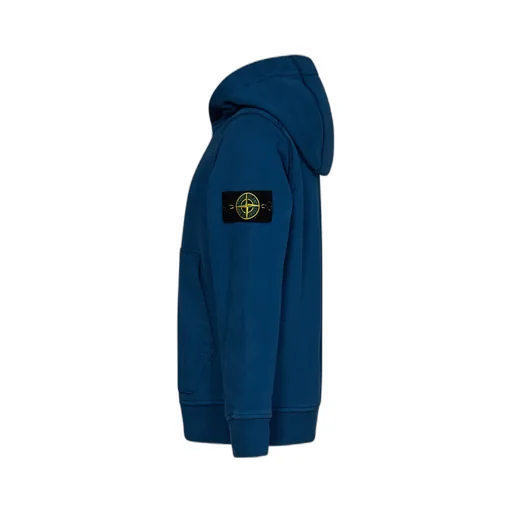 Compass-Motif Cotton Hoodie
