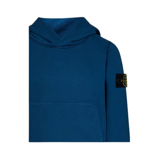 Compass-Motif Cotton Hoodie