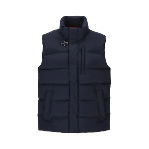 Vertical Collar Vest Down Jacket