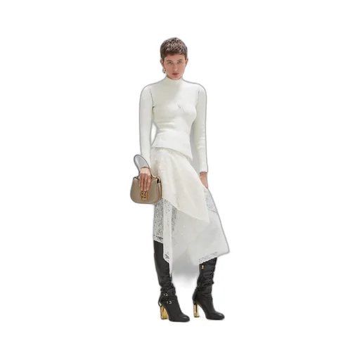 Fendi Long-Sleeved Terry Effect Jumper