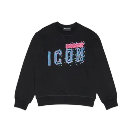 Dsquared2 Kids Icon Printed Crewneck Sweatshirt