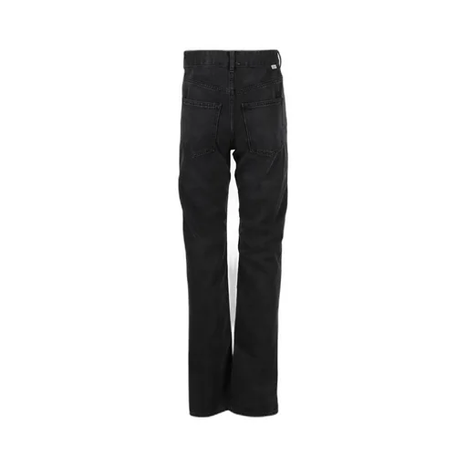 High-Rise Straight-Leg Jeans