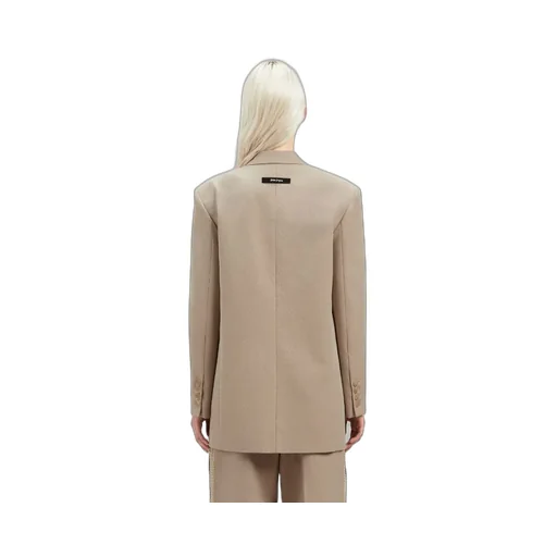 Single-Breasted Long-Sleeved Blazer