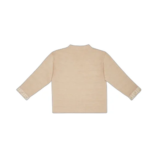 Fendi Kids V-Neck Long-Sleeved Cardigan