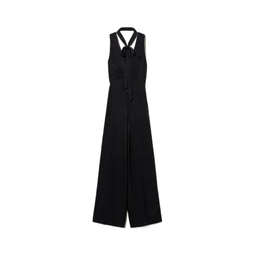 Twinset Sleeveless Satin Jumpsuit