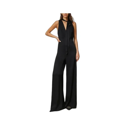 Twinset Sleeveless Satin Jumpsuit