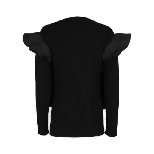 Long-Sleeved Round-Neck Sweater