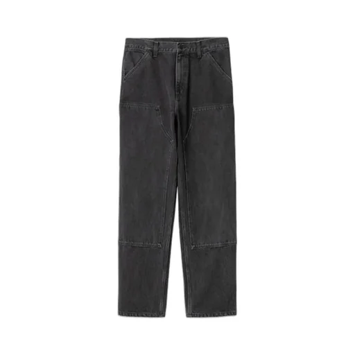 Logo-Patch Straight-Leg Jeans