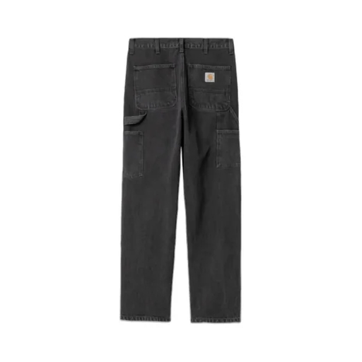 Logo-Patch Straight-Leg Jeans