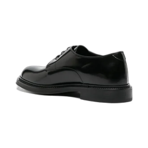 Emporio Armani Panelled Derby Low-Top Shoes