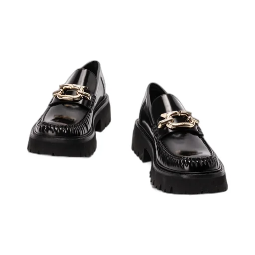 Salvatore Ferragamo Gancini Buckle Slip-On Loafers