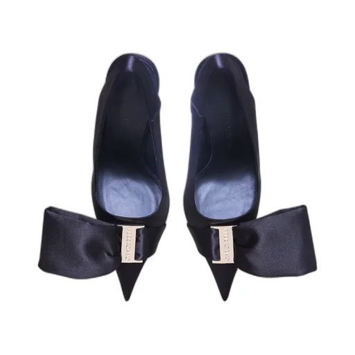 Salvatore Ferragamo Pointed-Toe Slingback Pumps