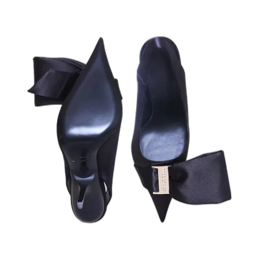 Salvatore Ferragamo Pointed-Toe Slingback Pumps