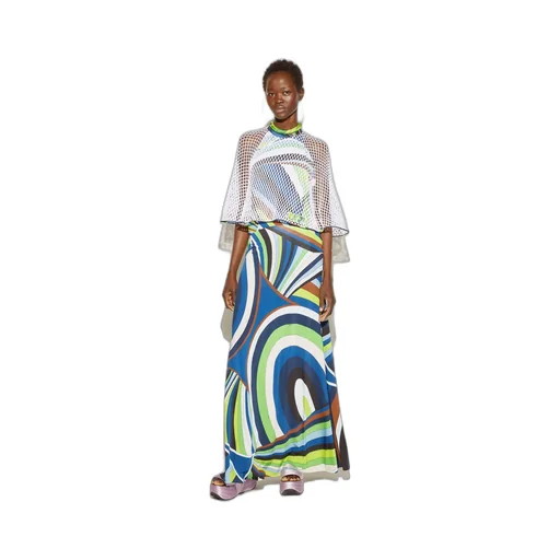 Round-Neck Hollow Cape