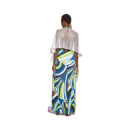 Round-Neck Hollow Cape