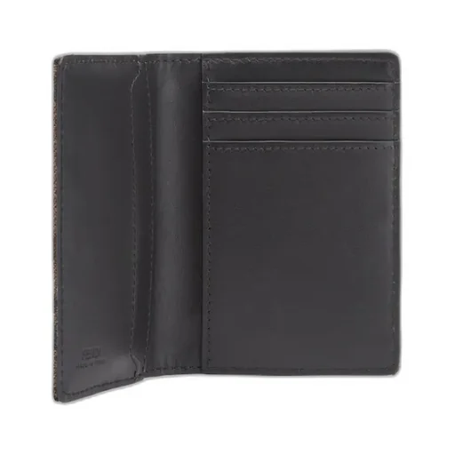 Fendi Logo Monogram Bi-Fold Wallet