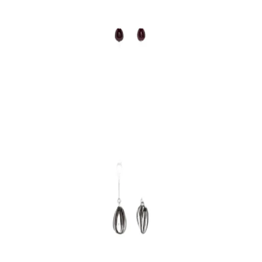 Lemaire Bead-Embellished Chain-Linked Dropped Earrings