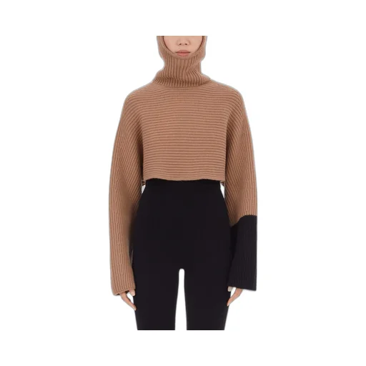 Hooded Knitted Sweater
