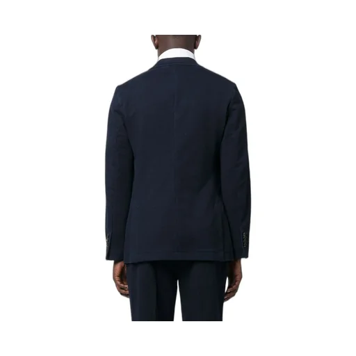 Single-Breasted Cotton-Blend Blazer