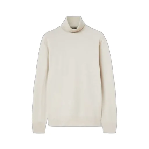 Turtleneck Long-Sleeved Cashmere Sweater