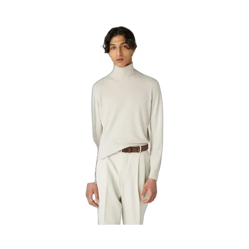 Turtleneck Long-Sleeved Cashmere Sweater