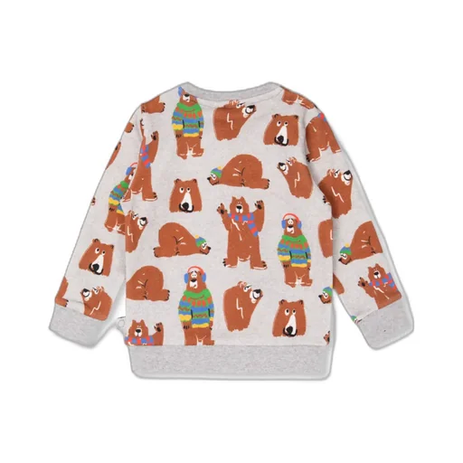 Stella Mccartney Kids Bear Printed Crewneck Sweatshirt