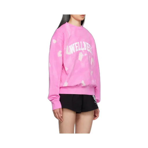 Wellness Tie-Dye Cotton Sweatshirt