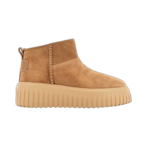 Hogan Round Toe Ankle Boots