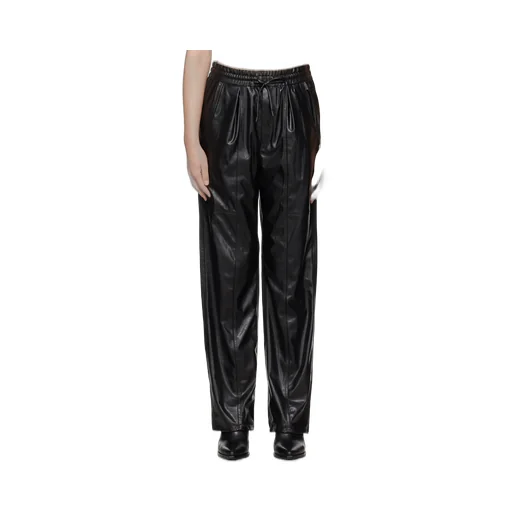 Brina Faux-Leather Trousers