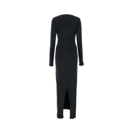 Magda Butrym Cut-Out Long-Sleeved Maxi Dress